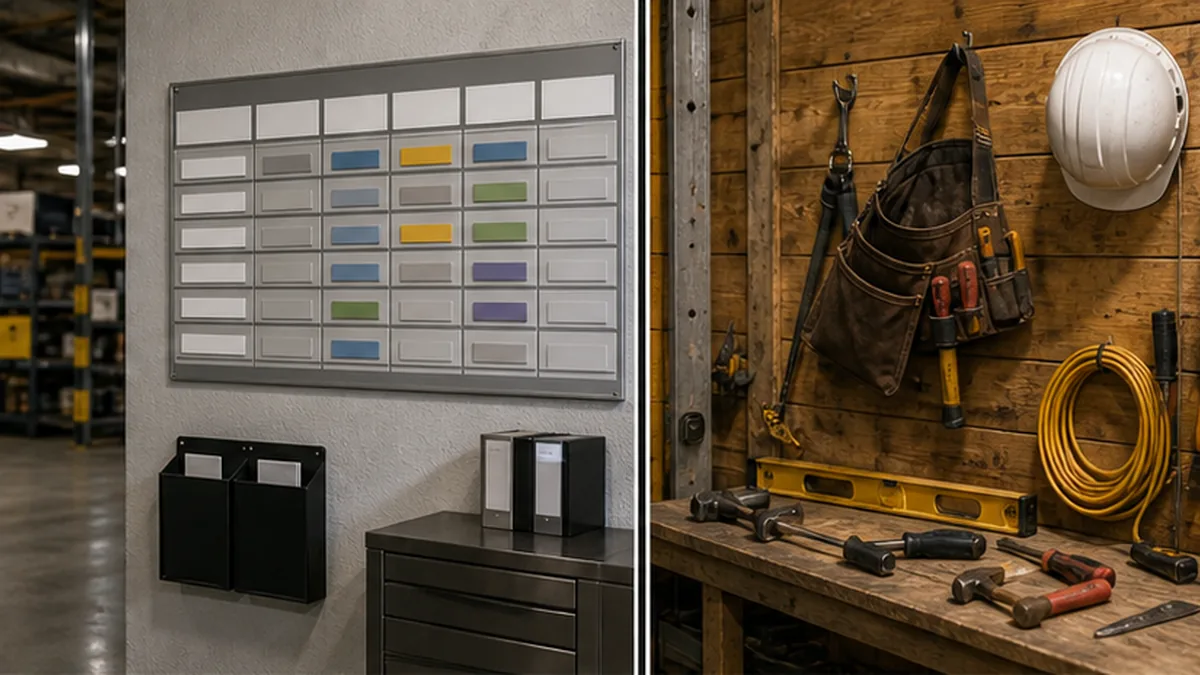 Independent Contractor Misclassification Letter photo showing split worksite showing employee controls on one side and contractor tools on the other